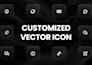create custom vector icons for websites, apps, and brands